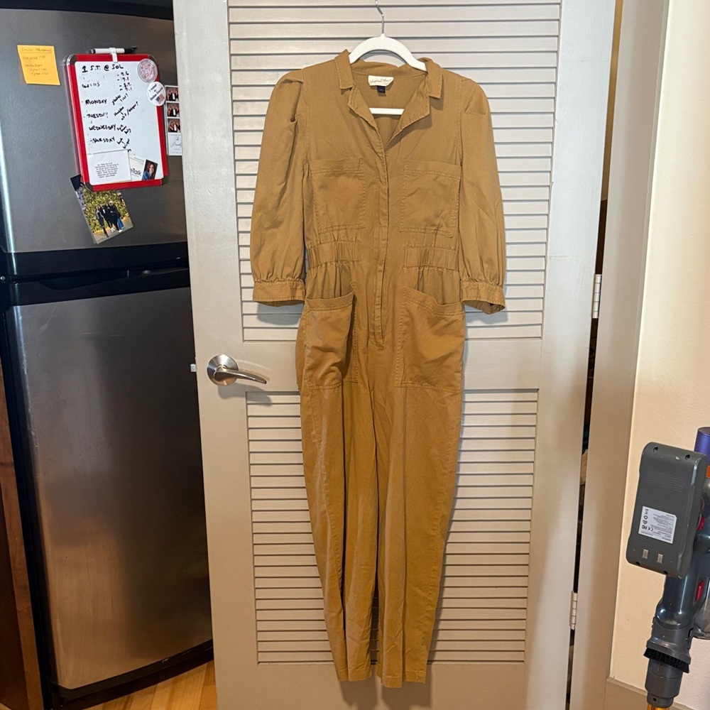 Universal Threads Women's Utility Jumpsuit in Camel